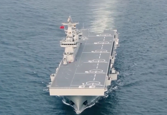 海軍新篇章，075型三號(hào)艦正式入列，海軍新篇章，075型三號(hào)艦正式入列啟航