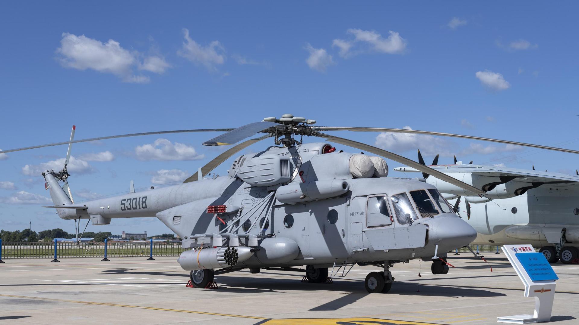 米-171SH武裝直升機(jī)，空中力量的璀璨明珠，米-171SH武裝直升機(jī)，空中璀璨明珠的震撼展現(xiàn)