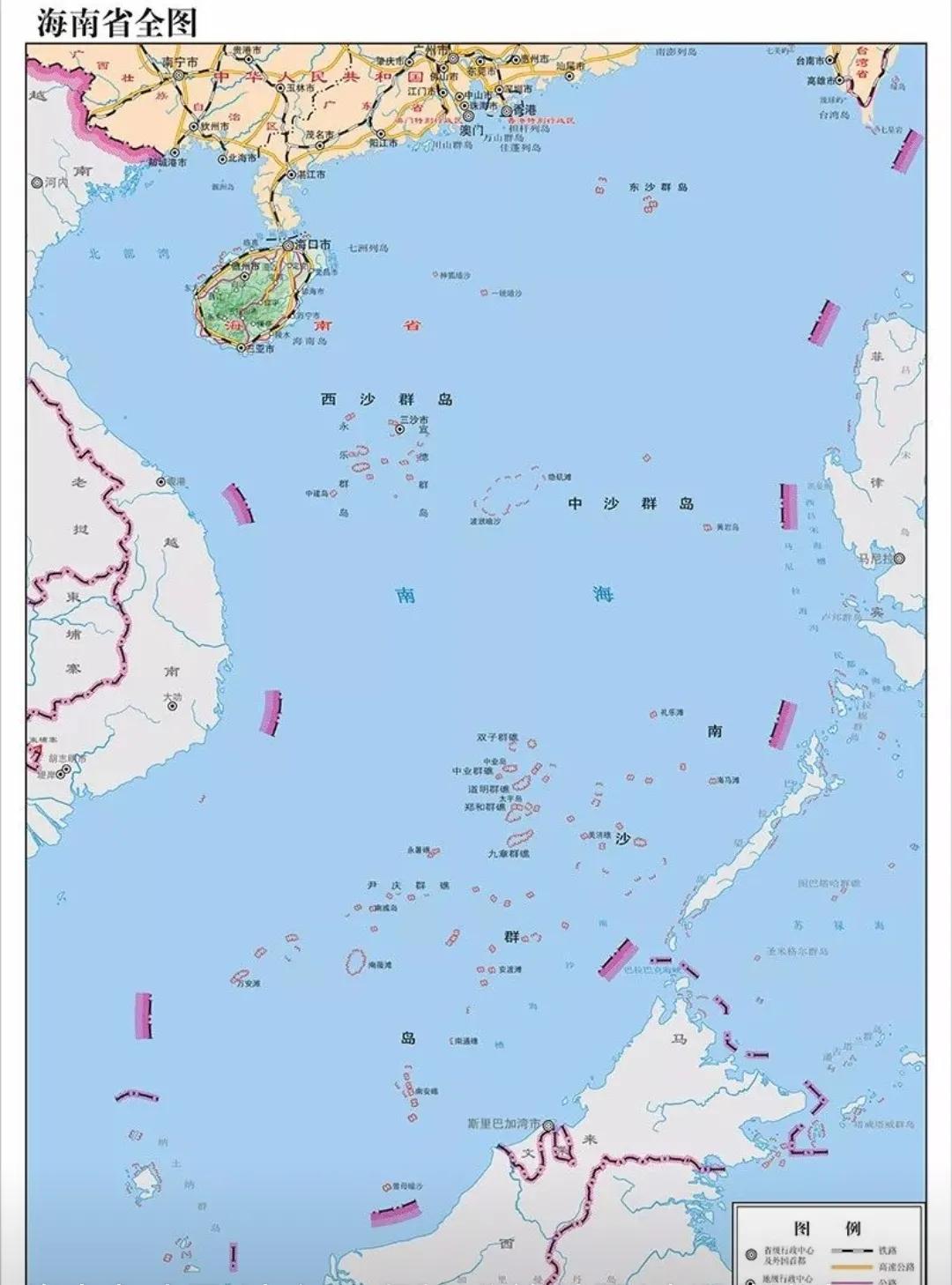 南海地圖高清版大圖，探索神秘的海洋疆域，南海高清地圖大圖，探索神秘海洋疆域之旅