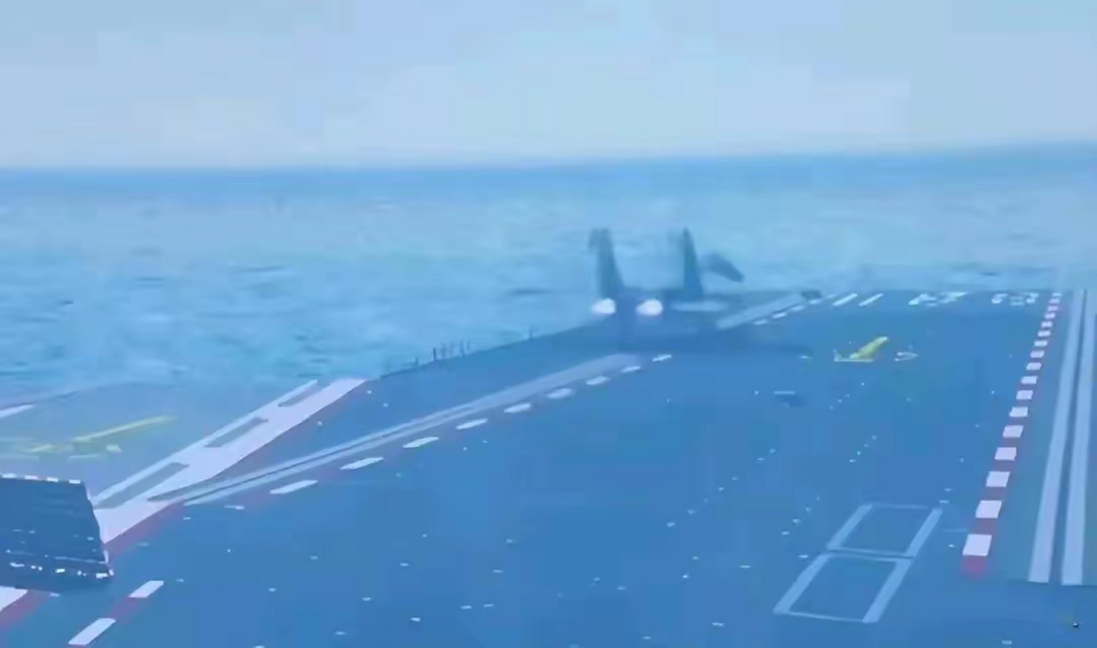 福建艦首次彈射殲-15，揭示中國海軍邁向新時代的里程碑事件，福建艦首次彈射殲-15，中國海軍新時代的里程碑事件