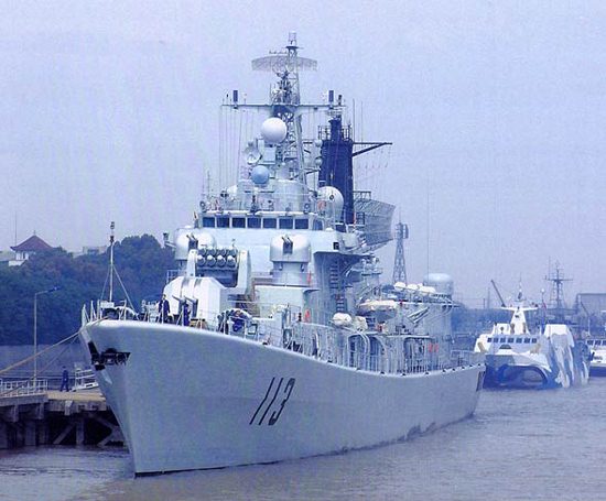 大改后的113艦，全新面貌展現(xiàn)中國海軍實(shí)力，大改后的113艦彰顯中國海軍嶄新實(shí)力