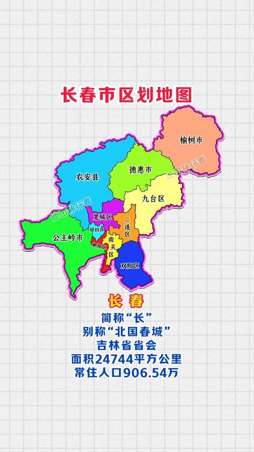長春市地圖高清全圖，探索城市的新視角，長春市高清地圖全圖，城市探索新視角