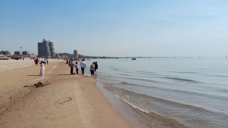 南戴河，美麗的海濱度假勝地，南戴河，海濱度假勝地的魅力風采