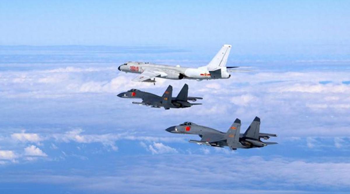 中美兩軍軍機在臺海交鋒，背景、原因與影響分析，中美軍機交鋒臺海，背景、原因與影響深度解析